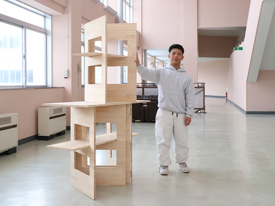 建築という視点を通じて、 学内外に新たな交流を生み出す。